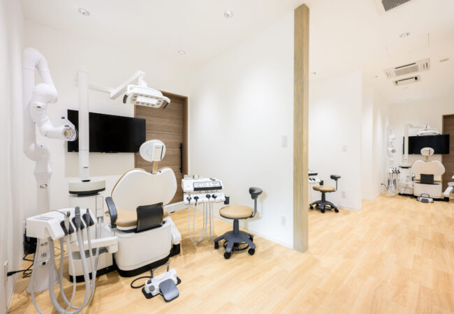 車椅子のまま治療できる診察室